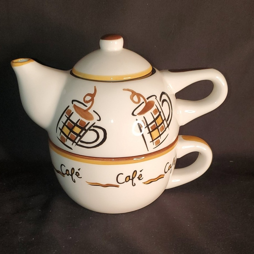 Studio Nova KT 550 Cafe Teapot/Coffee Pot Mug for One